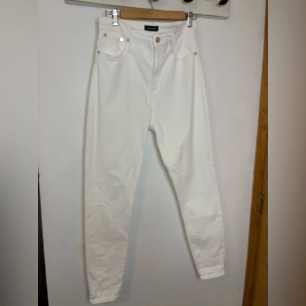 J. Crew Jeans Curvy Toothpick White Jeans